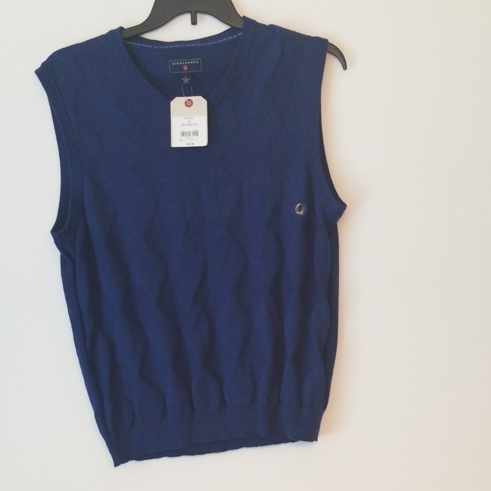 Lite weight Saddlebred sweater vest M